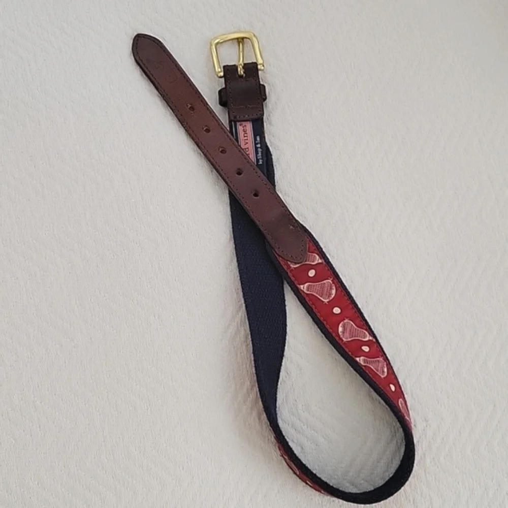 Vineyard Vines Youth Lacrosse Belt - 24